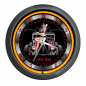 Neonuhr Hot Rod